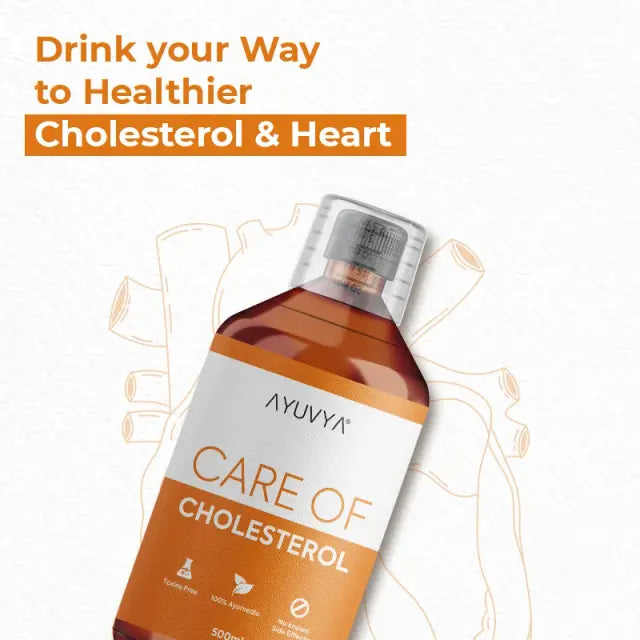 Ayuvya Care of Ch0-lester0l Juice | Pack of 30 Days