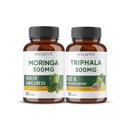 Ayuvya Moringa & Triphala Combo